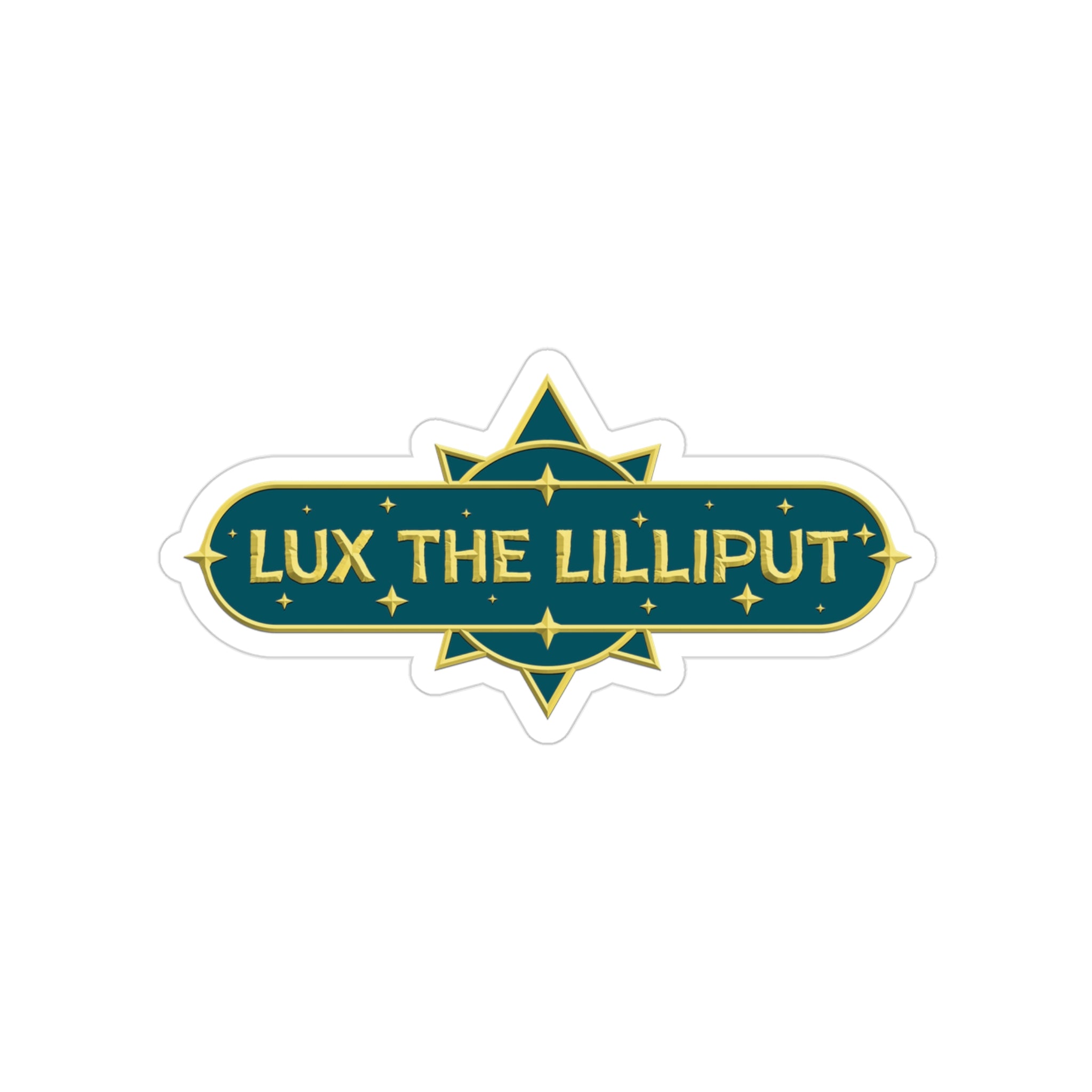 STICKER Lux The Lilliput Prologue Logo